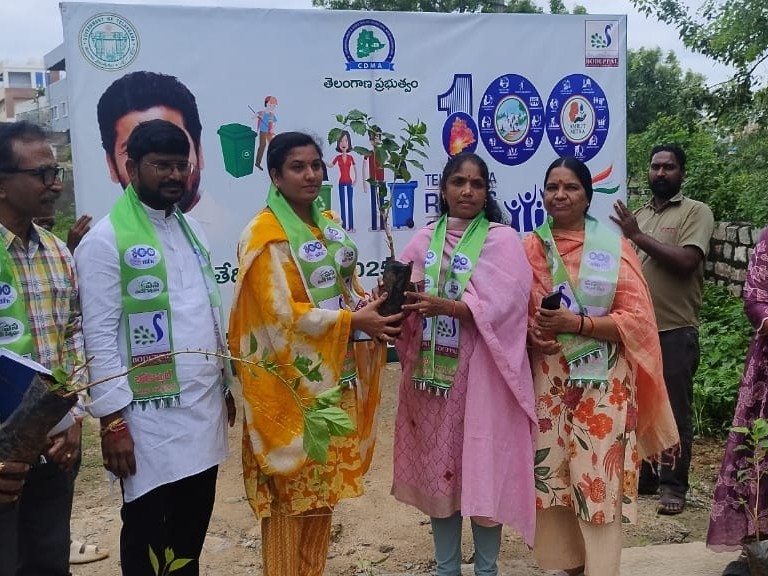ప్రతి ఇంటికి ఒక ముక్క నాటండి: కమీషనర్