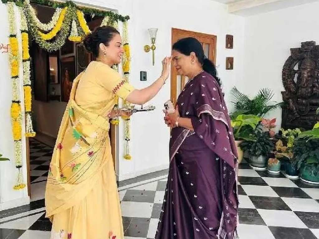 కంగనా రనౌత్‌ను కలిసిన ఎంపీ డీకే అరుణ