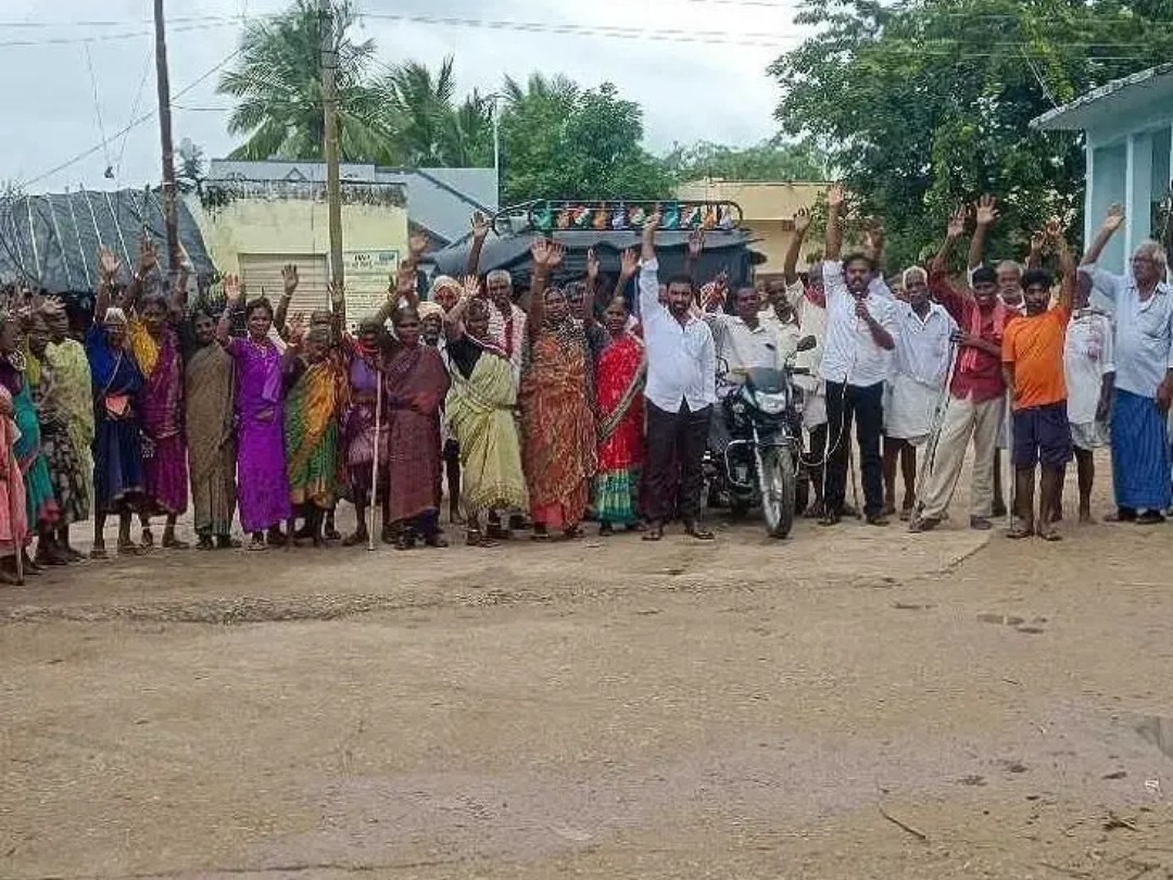 మిడ్జిల్‌లో పెన్షన్ లబ్ధిదారుల సమావేశం