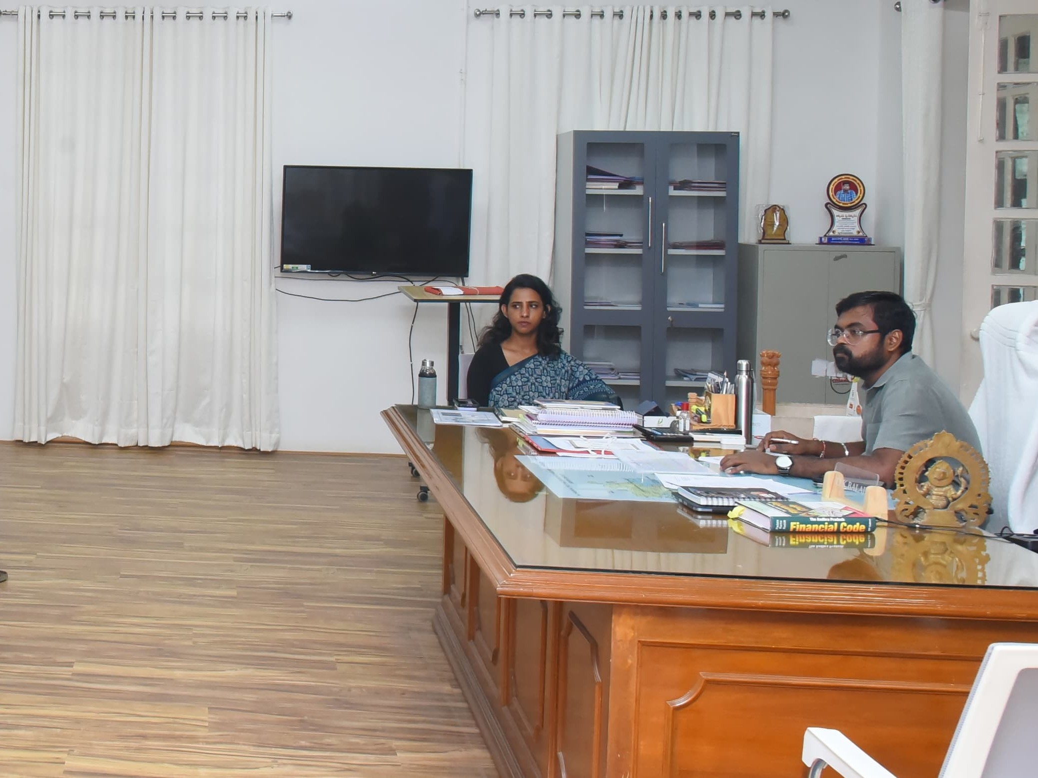 ధాన్యం సేకరణపై సమీక్షా సమావేశం