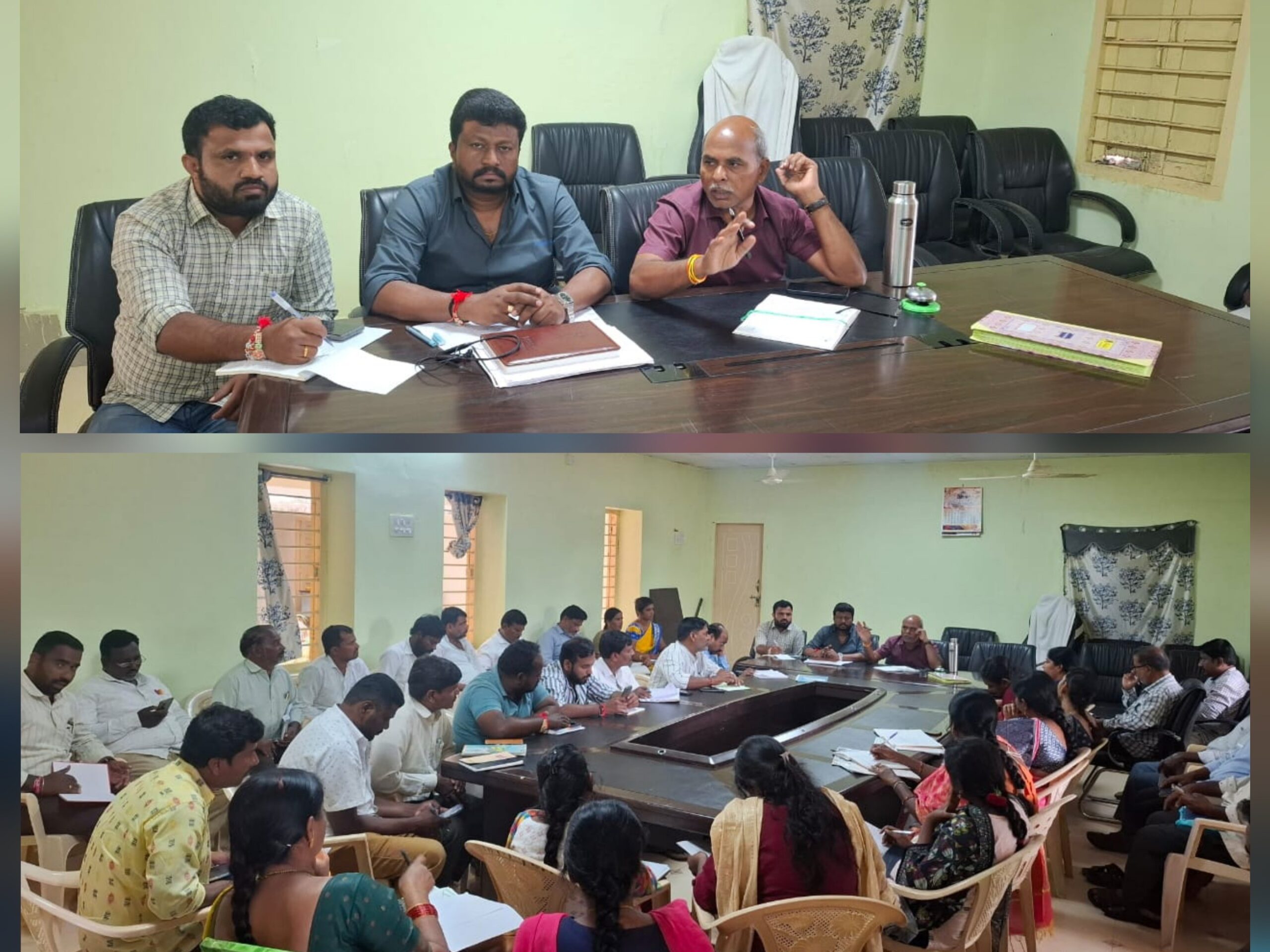 పనుల జాతరపై MPDO సమీక్ష