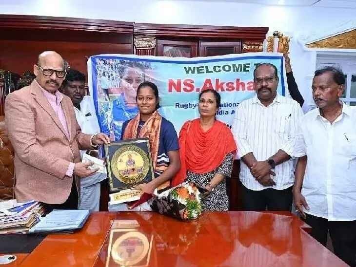 ఆసియా రగ్బీ పోటీల్లో అక్షయకు కాంస్యం