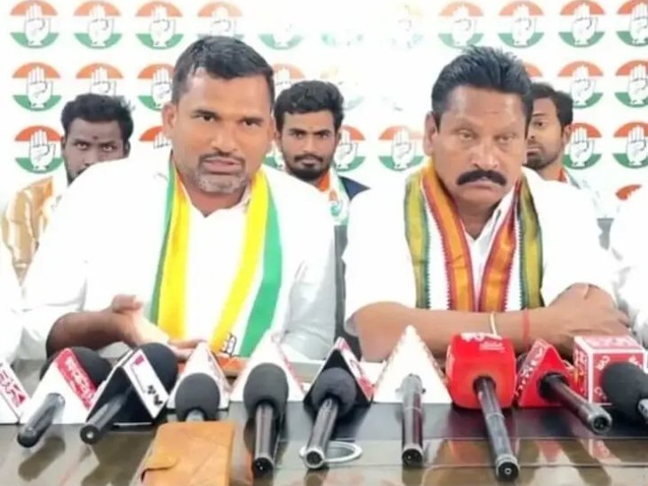 ఎమ్మెల్యే అబద్ధాల కోరు: కాంగ్రెస్ నేతలు
